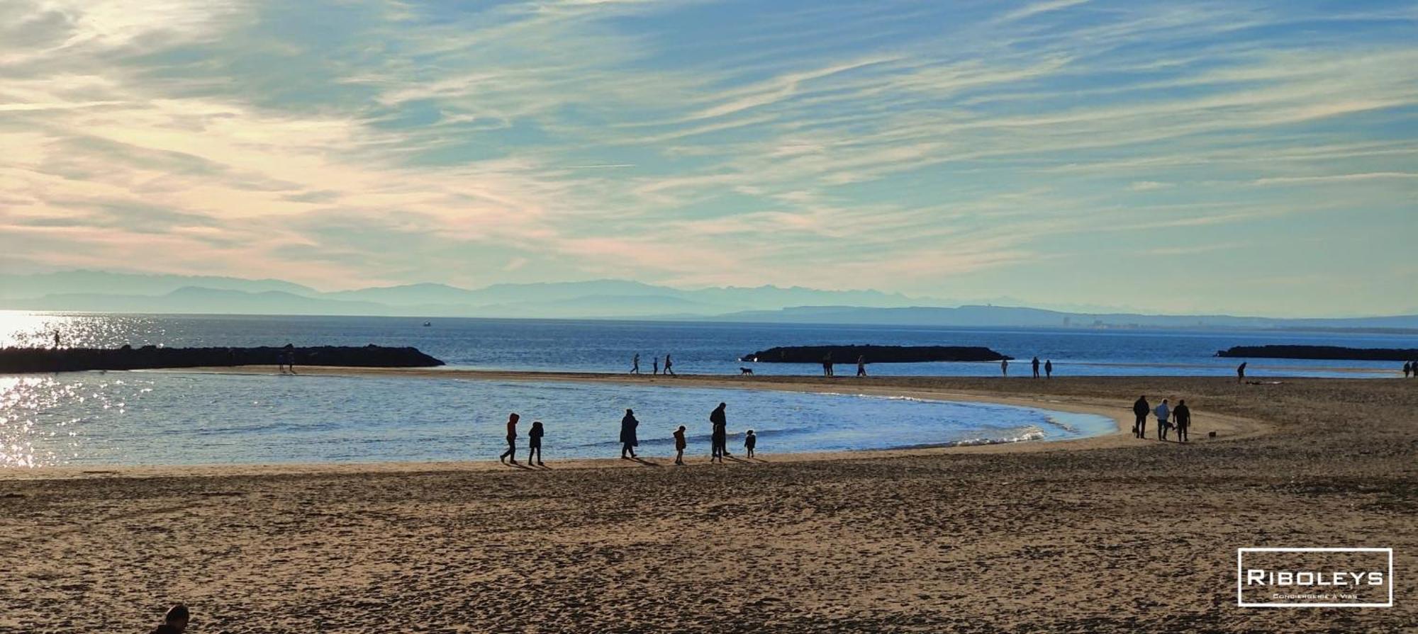 Vias-Plage - Superbe T1 A 100M De La Plage 외부 사진